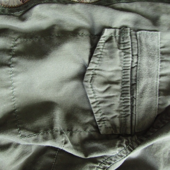 Old Navy Jacket Broken In Cute Dark Green Color - Picture 3 of 8